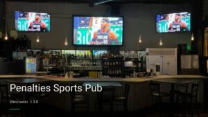 Penalties Sports Pub — Sports bars in Vancouver