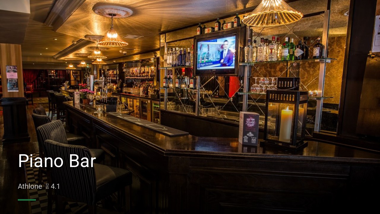 Piano Bar - Sports Bars in Athlone