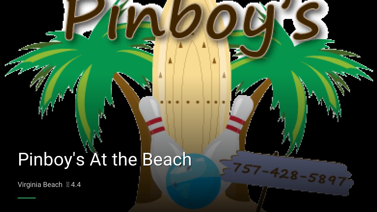 Pinboy's At the Beach - Sports Bars in Virginia Beach