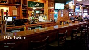 PJ’s Tavern — Sports bars in St. Louis