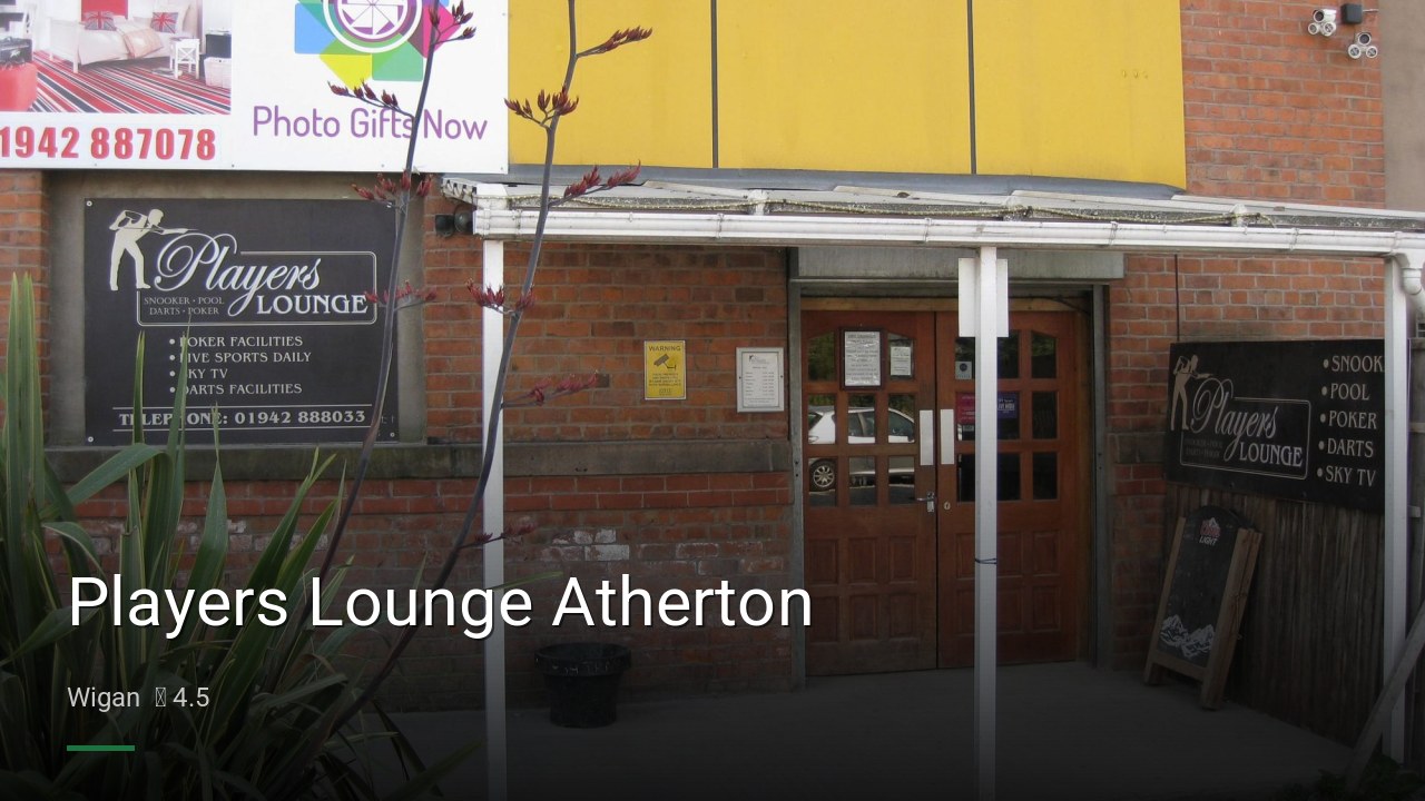 Players Lounge Atherton - Sports Bars in Wigan