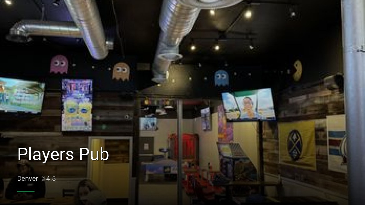 Players Pub - Sports Bars in Denver