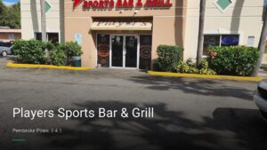 Players Sports Bar & Grill — Sports bars in Pembroke Pines