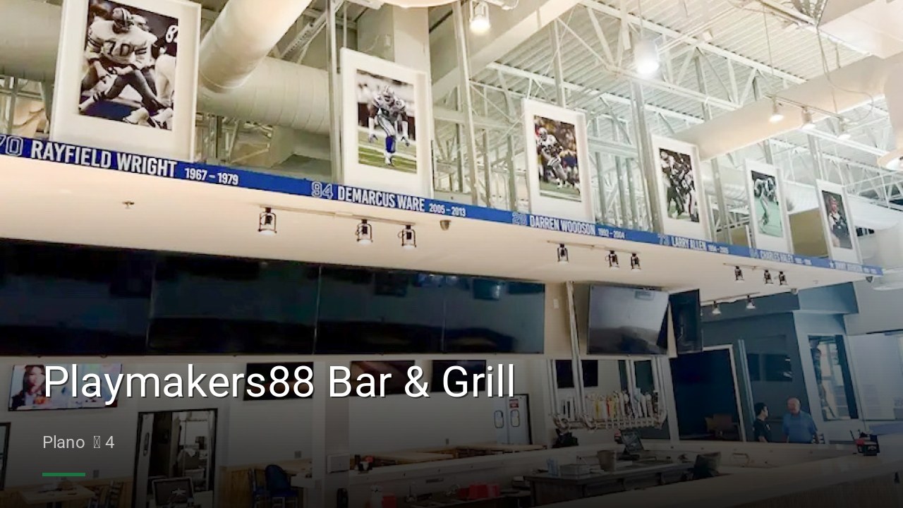 Playmakers88 Bar & Grill - Sports Bars in Plano