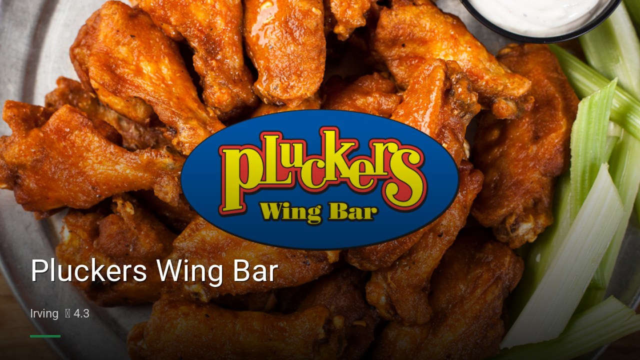 Pluckers Wing Bar - Sports Bars in Irving
