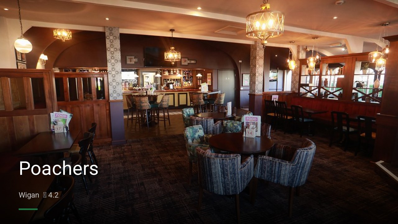 Poachers - Sports Bars in Wigan