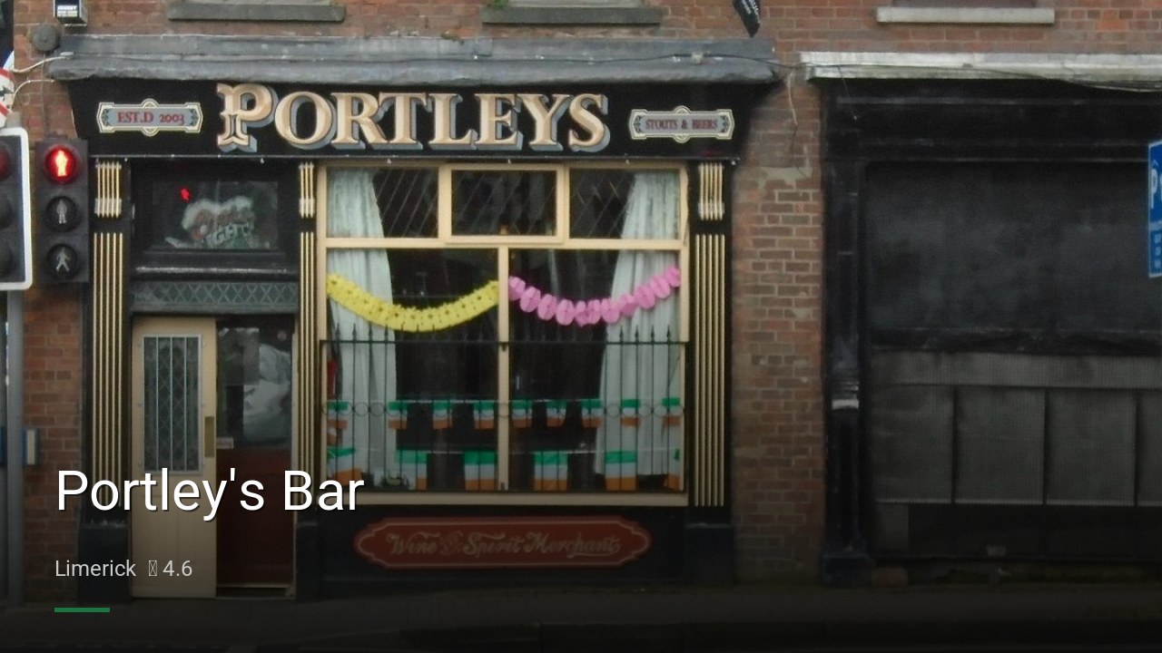 Portley's Bar - Sports Bars in Limerick