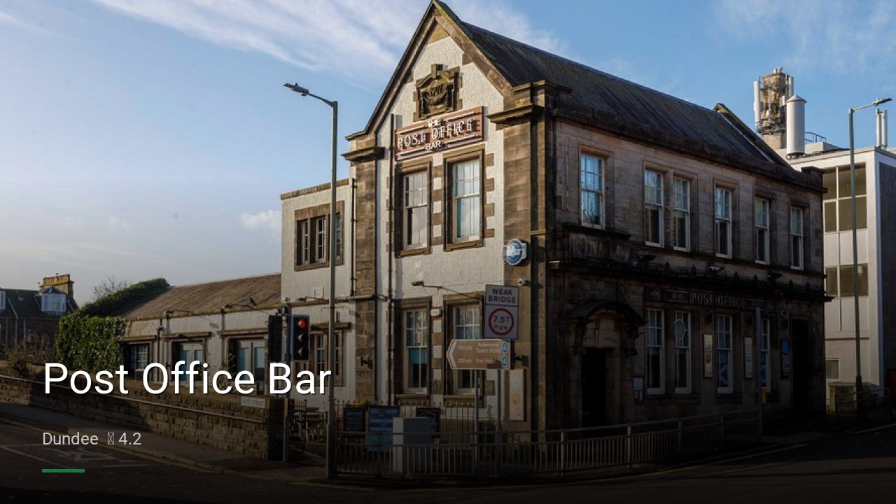 Post Office Bar - Sports Bars in Dundee