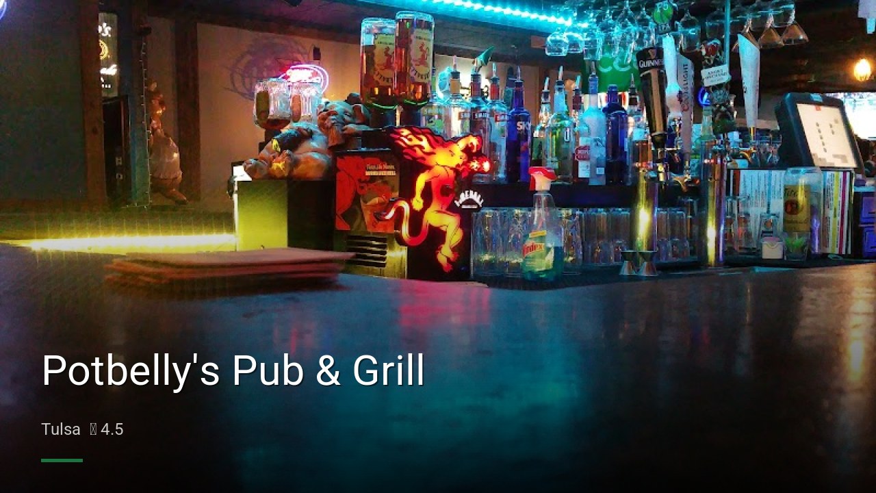 Potbelly's Pub & Grill - Sports Bars in Tulsa