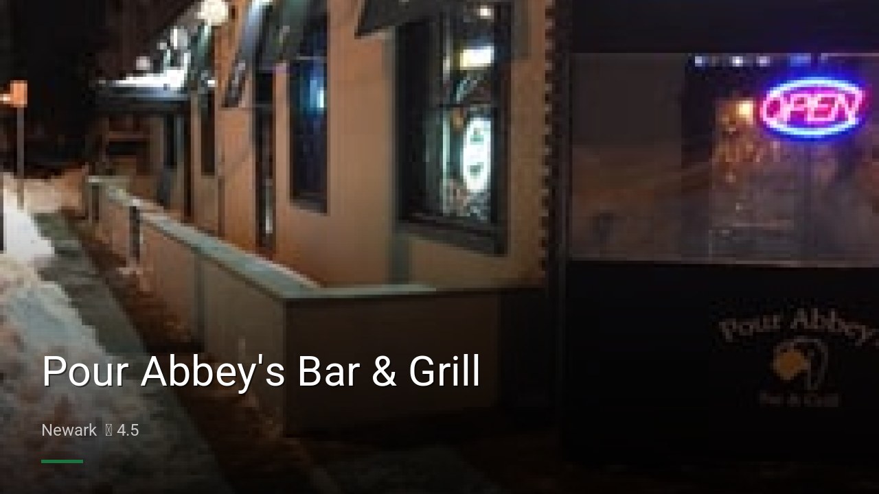 Pour Abbey's Bar & Grill - Sports Bars in Newark