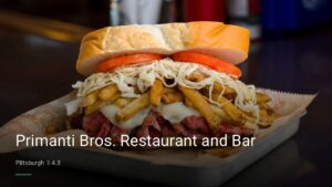 Primanti Bros. Restaurant and Bar — Sports bars in Pittsburgh
