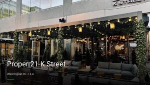 Proper 21-K Street — Sports bars in Washington DC
