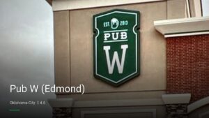 Pub W (Edmond) — Sports bars in Oklahoma City