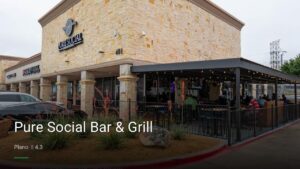 Pure Social Bar & Grill — Sports bars in Plano