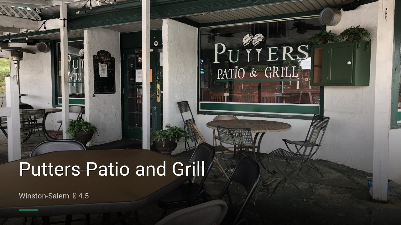 Putters Patio and Grill - Sports Bars in Winston-Salem