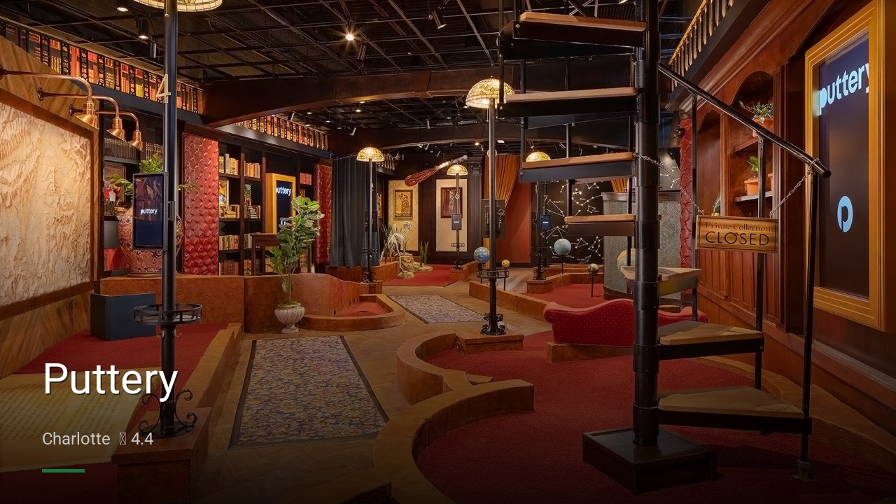 Puttery - Sports Bars in Charlotte