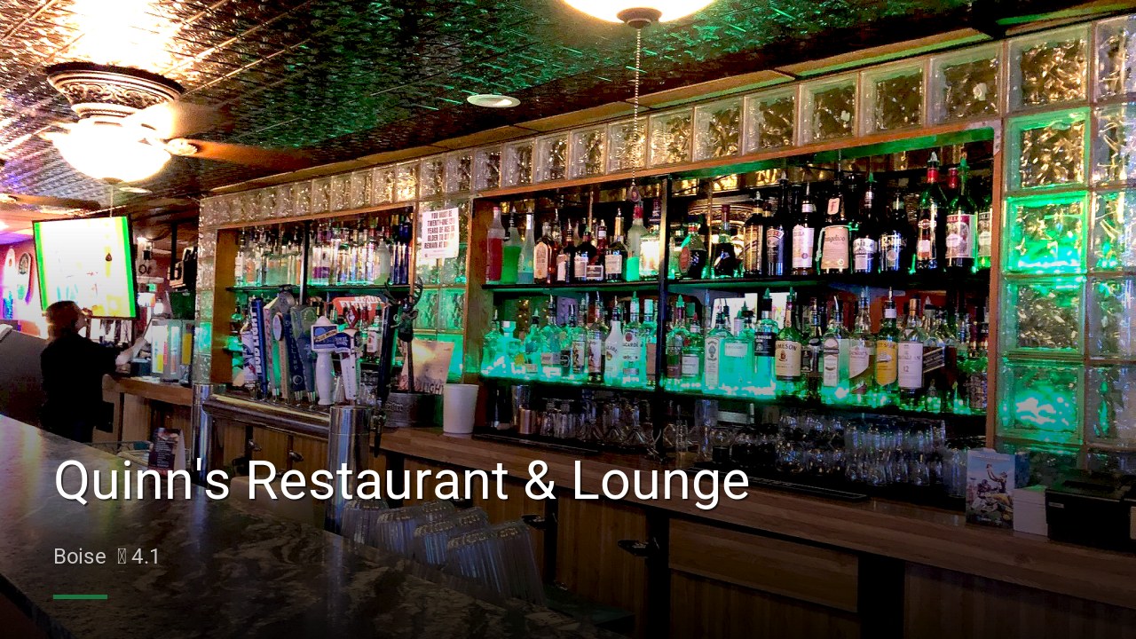 Quinn's Restaurant & Lounge - Sports Bars in Boise