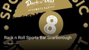 Rack n Roll Sports Bar Scarborough — Pubs in Scarborough