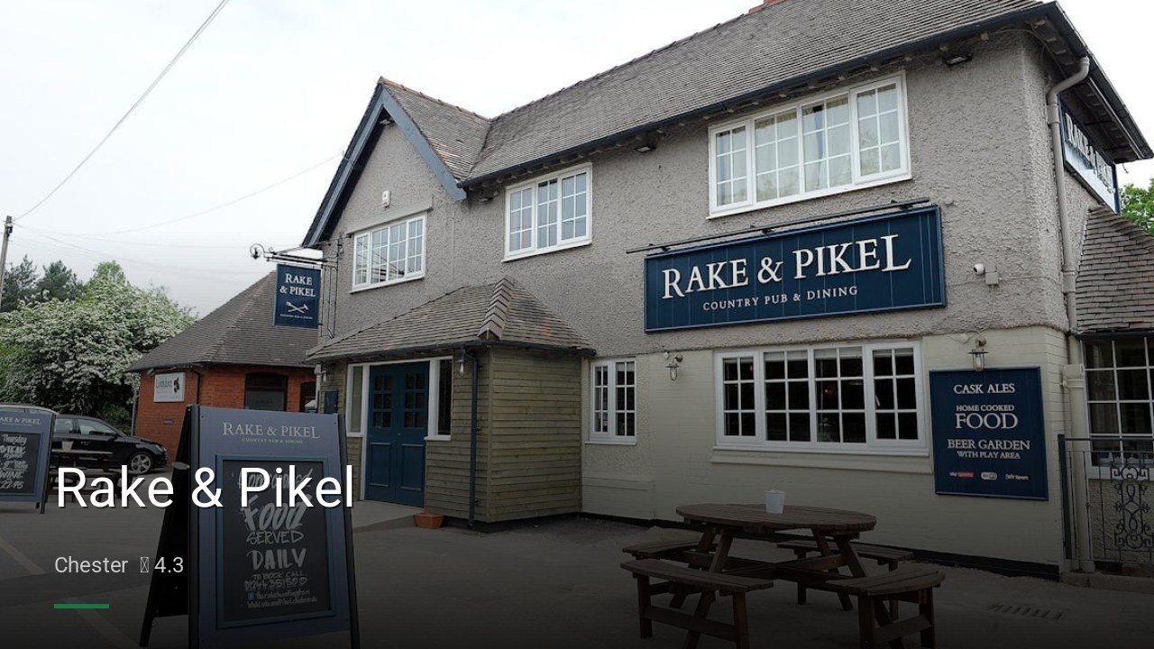 Rake & Pikel - Sports Bars in Chester