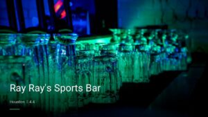 Ray Ray’s Sports Bar — Sports bars in Houston
