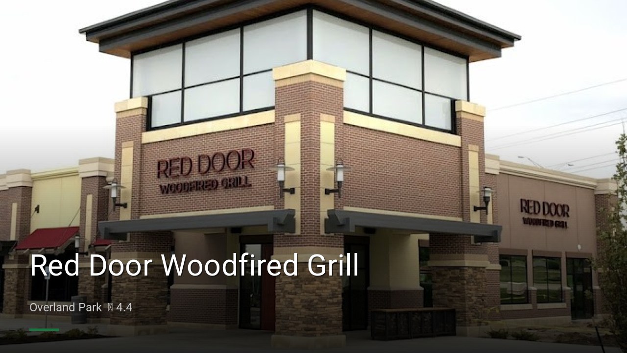 Red Door Woodfired Grill - Sports Bars in Overland Park