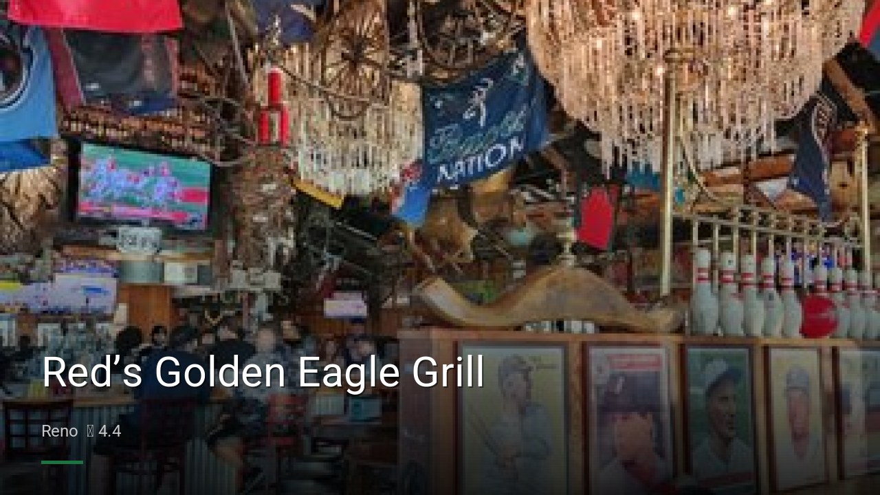 Red’s Golden Eagle Grill - Sports Bars in Reno