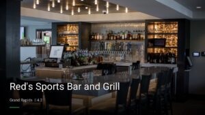 Red’s Sports Bar and Grill — Sports bars in Grand Rapids
