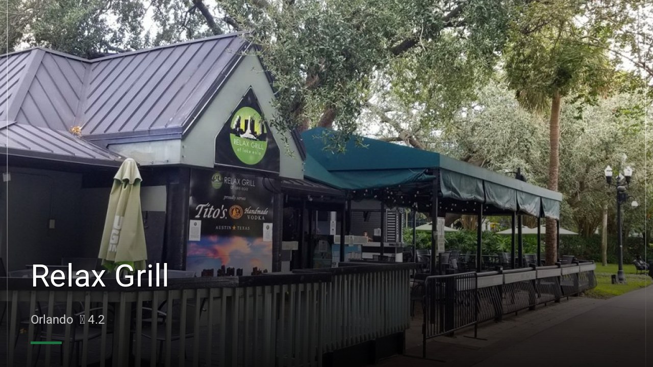 Relax Grill - Sports Bars in Orlando