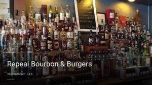 Repeal Bourbon & Burgers — Sports bars in Virginia Beach
