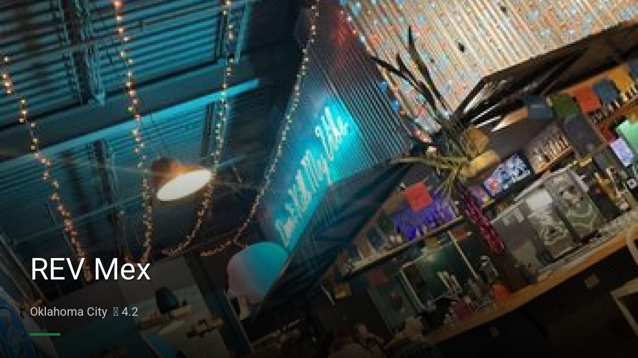 REV Mex - Sports Bars in Oklahoma City