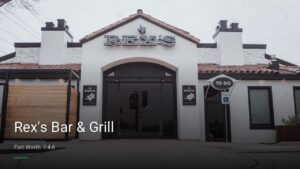 Rex’s Bar & Grill — Sports bars in Fort Worth