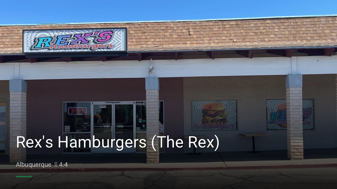 Rex's Hamburgers (The Rex) - Sports Bars in Albuquerque