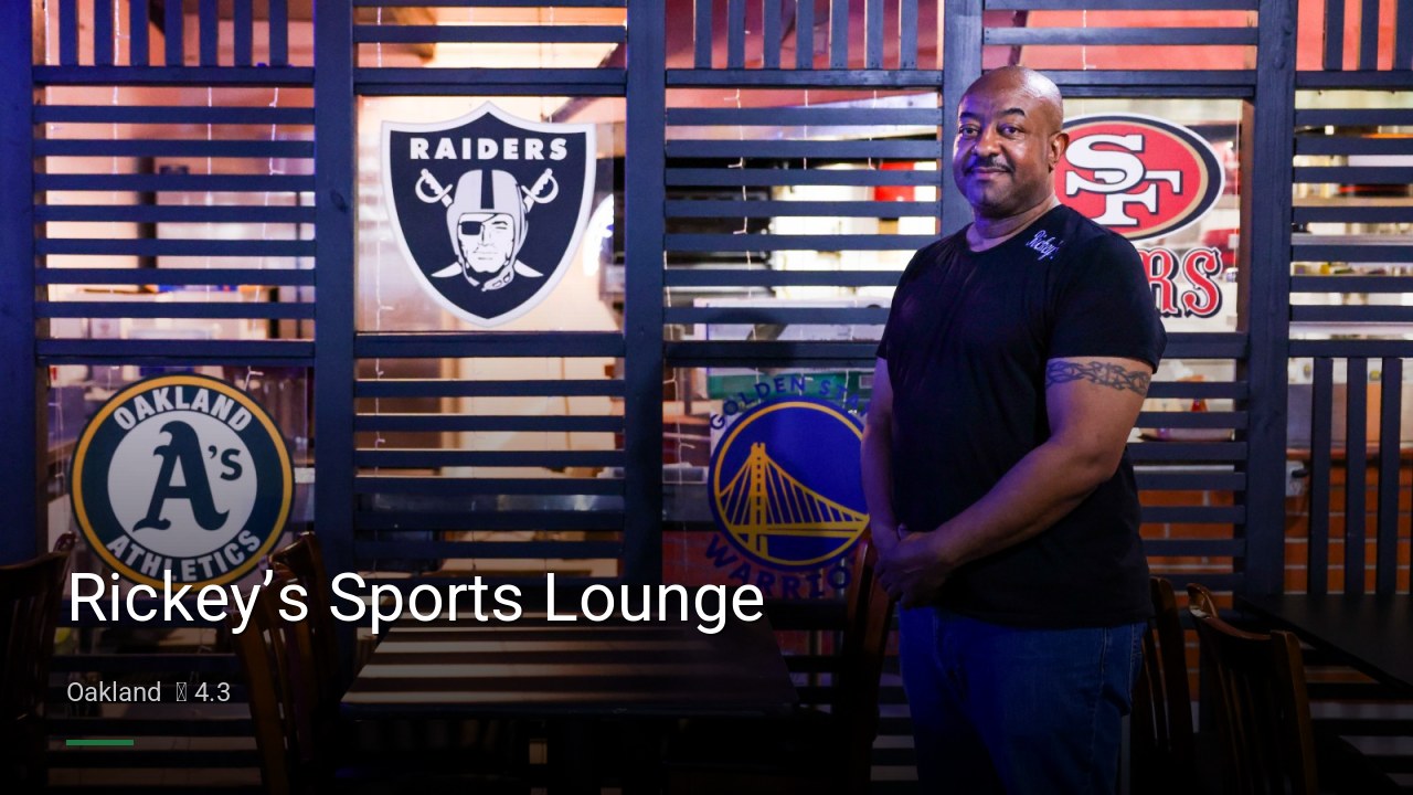 Rickey’s Sports Lounge - Sports Bars in Oakland