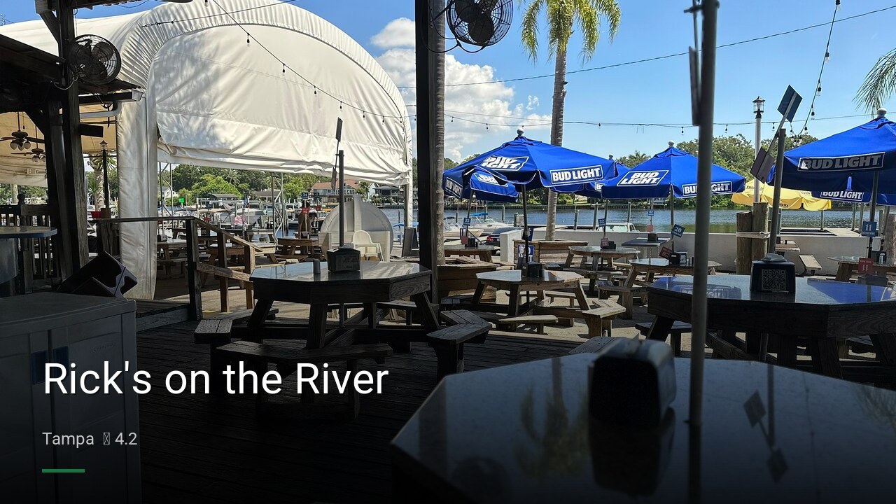 Rick's on the River - Sports Bars in Tampa