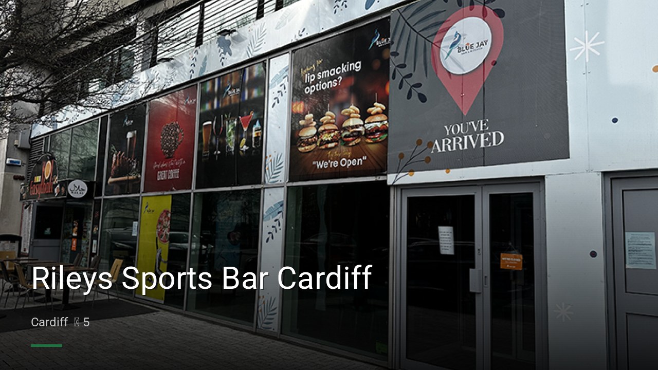Rileys Sports Bar Cardiff - Sports Bars in Cardiff