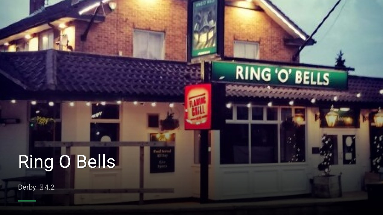 Ring O Bells - Sports Bars in Derby
