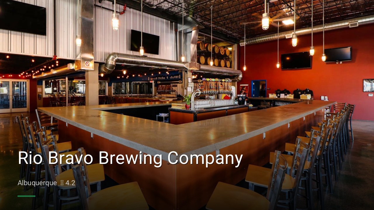 Rio Bravo Brewing Company - Sports Bars in Albuquerque