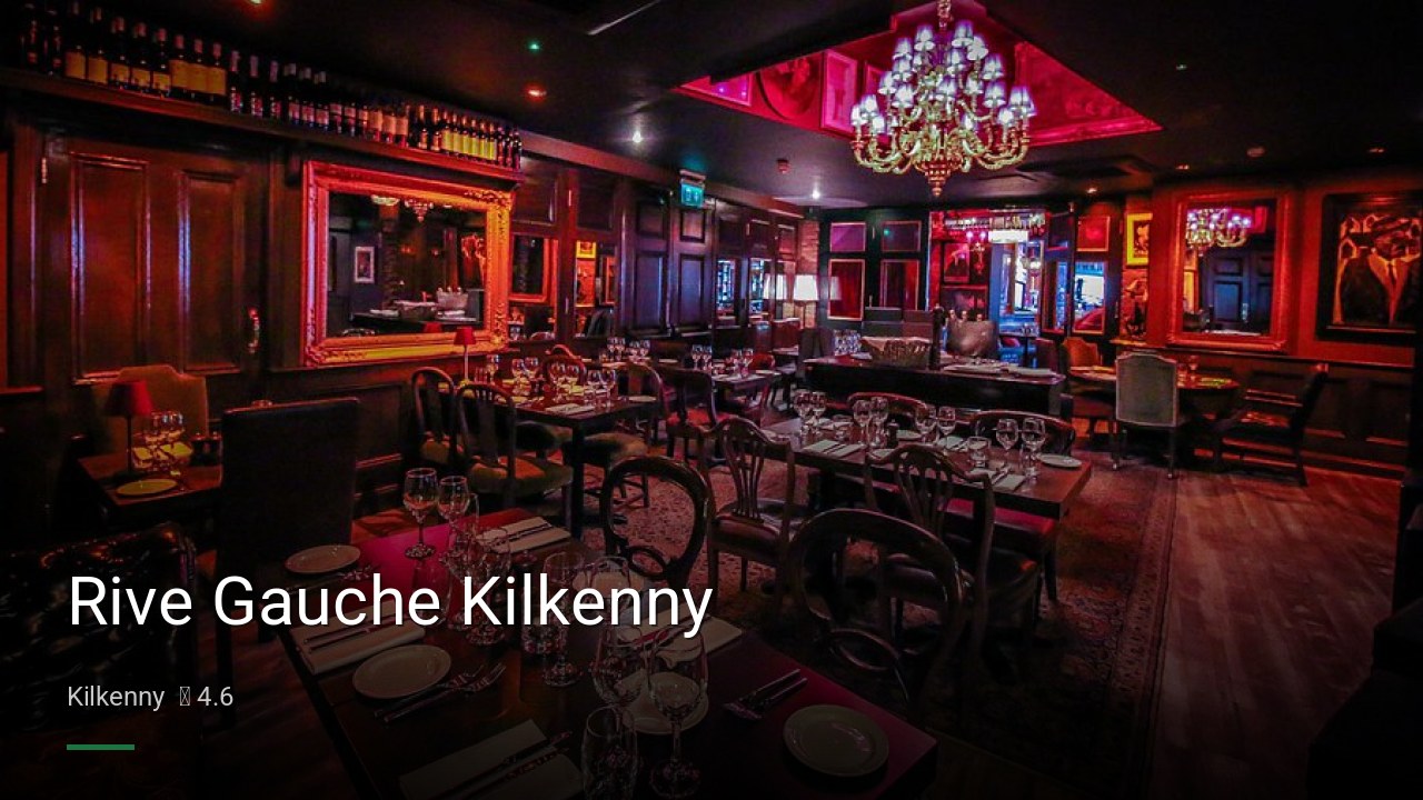 Rive Gauche Kilkenny - Sports Bars in Kilkenny