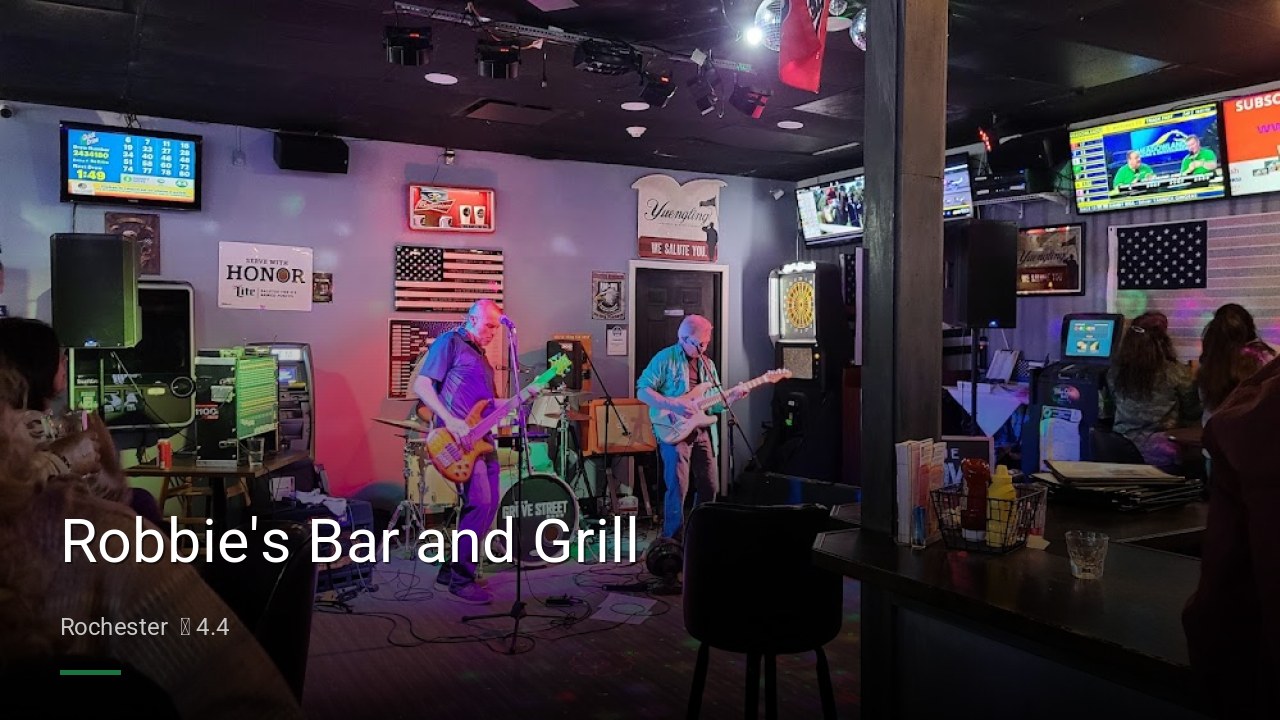 Robbie's Bar and Grill - Sports Bars in Rochester