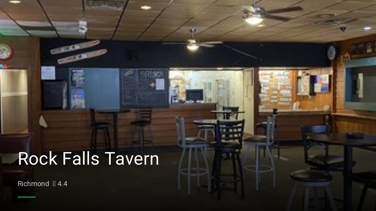 Rock Falls Tavern - Sports Bars in Richmond