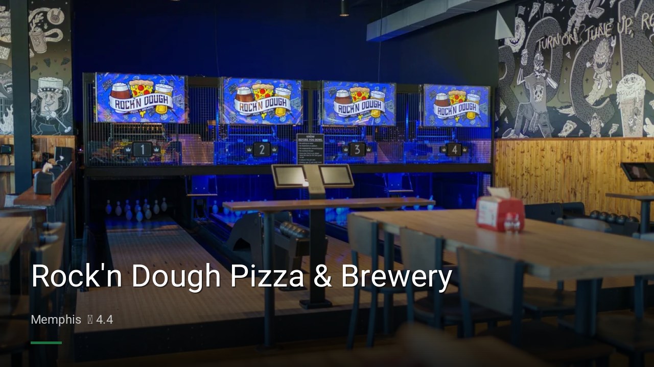 Rock'n Dough Pizza & Brewery - Sports Bars in Memphis