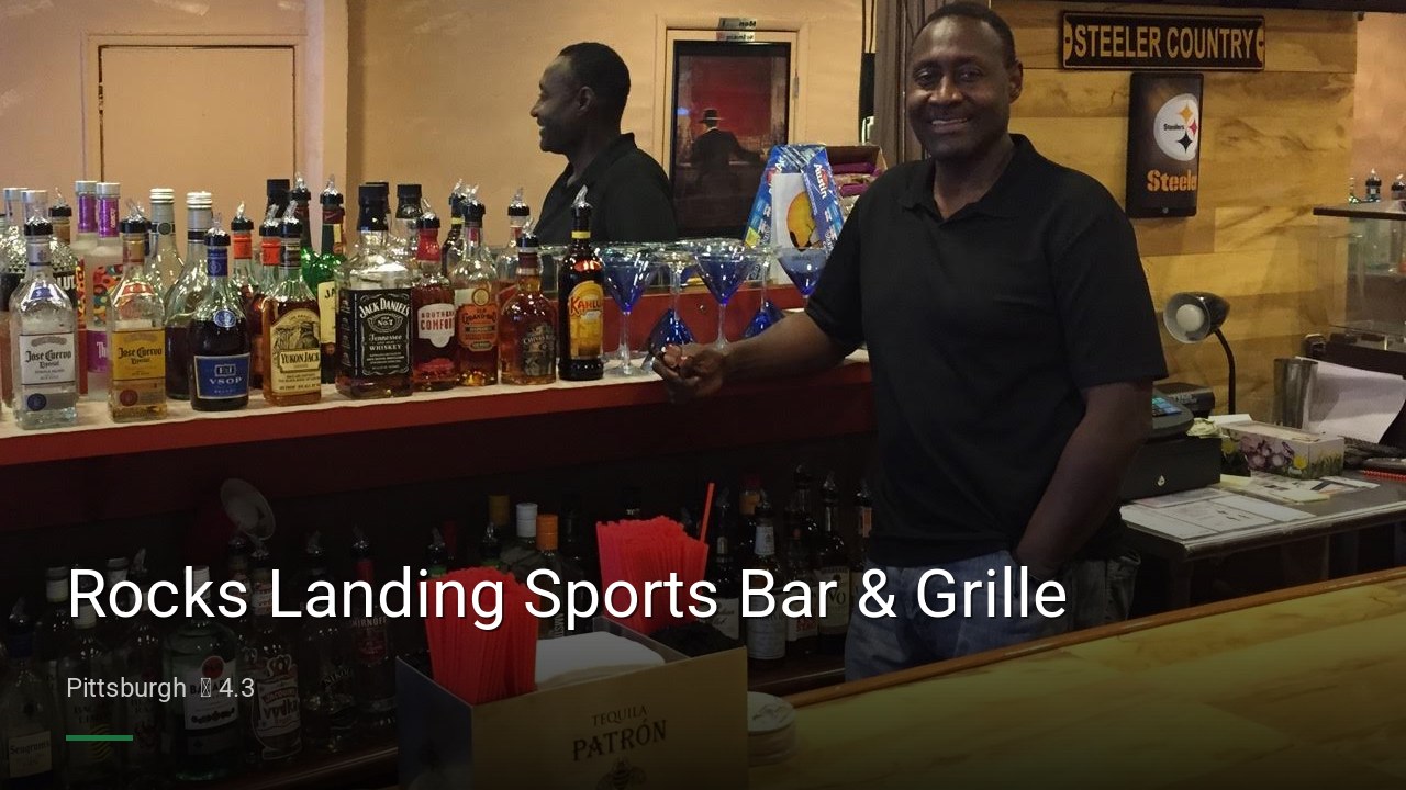Rocks Landing Sports Bar & Grille - Sports Bars in Pittsburgh