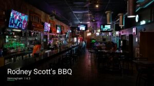 Rodney Scott’s BBQ — Sports bars in Birmingham