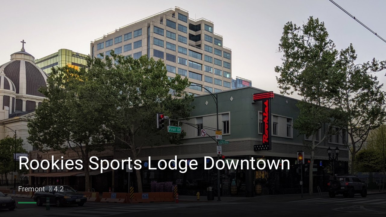 Rookies Sports Lodge Downtown - Sports Bars in Fremont