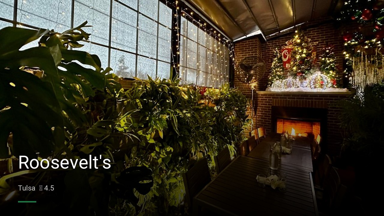 Roosevelt's - Sports Bars in Tulsa