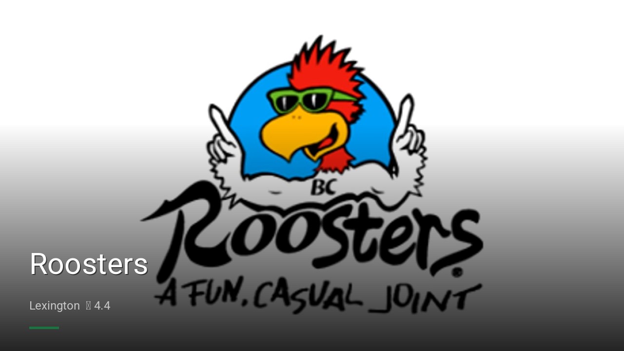 Roosters - Sports Bars in Lexington