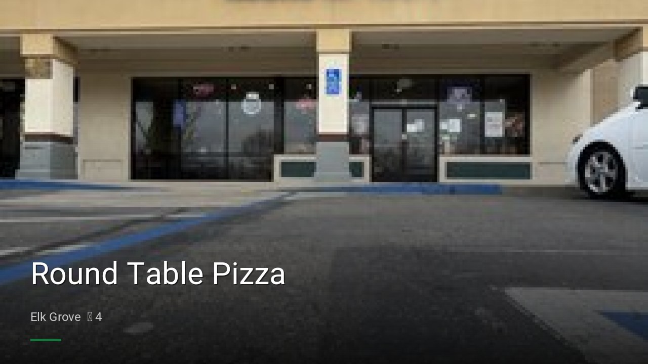 Round Table Pizza - Sports Bars in Elk Grove