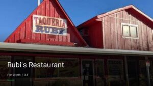 Rubi’s Restaurant — Sports bars in Fort Worth