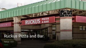 Ruckus Pizza and Bar — Sports bars in Raleigh