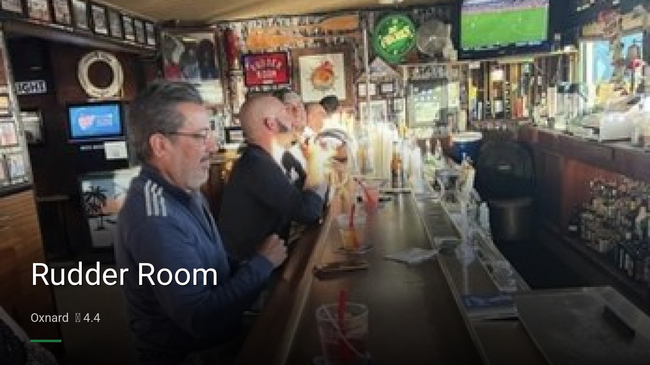 Rudder Room - Sports Bars in Oxnard